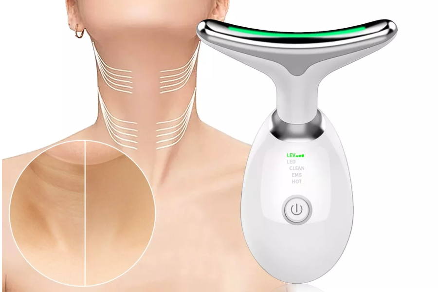LED Skin Rejuvenation Massager for Neck